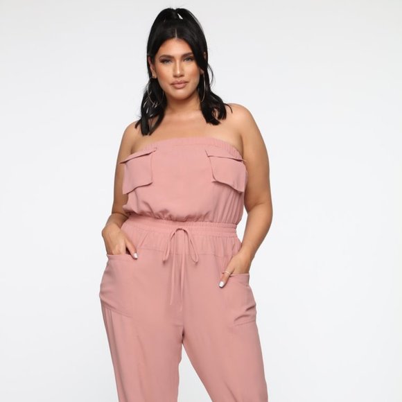 Mauve Jumpsuit - Picture 1 of 2